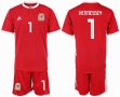 2018-2019 Welsh team #1 HENNESSEY red soccer jersey home