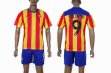 2011-2012 Valencia national team 9 SOLDADO jerseys yellow red away