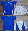 2024-2025 Italy Team blue white kid soccer jerseys home-QQ