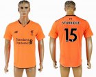 2017-2018 Liverpool #15 STURRIDGE Thailand version orange soccer jersey away