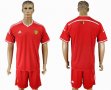 2018 World cup Belgium red soccer jersey home