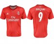 2018-2019 Real Madrid second thailand version #9 BENZEMA red soccer jerseys away