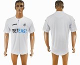 2016-2017 Swansea City Thailand version white soccer jersey home