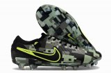 Nike Legend Ten Generation fully knitted waterproof FG football shoes Nike Tiempo Legend X Elite FG green black gray