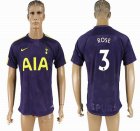 2017-2018 Tottenham Hotspur Thailand version #3 ROSE blue soccer jersey away