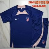 2023-2024 Atletico Madrid club blue soccer Training clothes D940