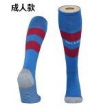 2022 Barcelona Club blue red soccer socks