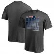 Professional customized New England Patriots T-Shirts gray