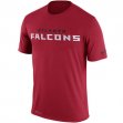 Professional customized Atlanta Falcons T-Shirts red-1