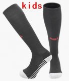 2024 Barcelona club black kid soccer socks away