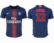 2018-2019 Paris saint germain Thailand version #12 MEUNIER blue soccer jersey home