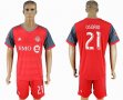 2017-2018 Toronto FC club #21 OSORIO red soccer jersey home