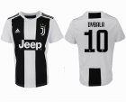 2018-2019 Juventus thailand version #10 DYBALA white soccer jerseys home