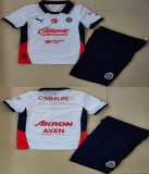 Youth 2024-2025 Chivas Club white blue soccer jerseys away