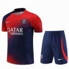 2023 Paris Saint-Germain club red blue Training soccer jerseys