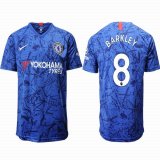 2019-2020 Chelsea FC thailand version #8 BARKLEY blue soccer jersey home