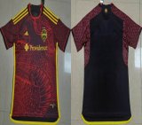 2023-2024 Seattle Sounders Club thailand version red black soccer jersey away