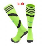 2023-2024 Arsenal Football Club green kid soccer socks away