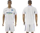 2016-2017 Hertha BSC club white soccer jersey away