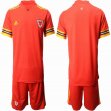 2020-2021 Wales team red soccer jerseys home