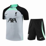 2023 Liverpool club gray black Training soccer jerseys