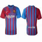 2021-2022 Barcelona club thailand version red blue soccer jerseys home