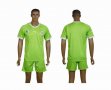 2014 Algeria world cup green soccer jersey away