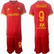 2021-2022 Rome club #9 ABRAHAM red soccer jersey home