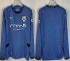 2024-2025 Manchester City club thailand version skyblue long sleeves soccer jerseys home