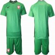 2021 Poland green goalkeeper soccer jerseys