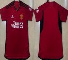 2023-2024 Manchester United club thailand version red soccer jerseys home