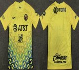 2021-2022 America club thailand version yellow soccer jersey