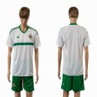 2015-2016 Northern Ireland white soccer jersey away