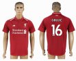 2018-2019 Liverpool Thailand version #16 GRUJIC red soccer jersey