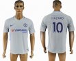 2017-2018 Chelsea #10 HAZARD Thailand Version gray soccer jersey away