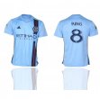 2019-2020 New York City #8 RING thailand version blue soccer jerseys home