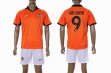 2011-2012 Valencia national team 9 SOLDADO jerseys orange away