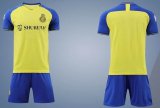 2023-2024 Riyadh victory club yellow blue soccer jerseys home