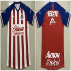 2019-2020 Guadalajara club thailand version red white blue soccer jerseys home