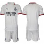 2024-2025 AC Milan club white soccer jerseys away