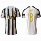 2020-2021 Juventus club Thailand version #8 RAMSEY white soccer jerseys home