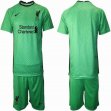 2021-2022 Liverpool club green goalkeeper soccer jersey 01