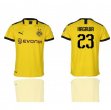 2019-2020 Dortmund club #23 KAGAWA thailand version yellow soccer jersey home