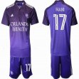 2021-2022 Orlando City club #17 NANI purple soccer jerseys home
