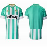 2020-2021 Real Betis thailand version green white soccer jersey home