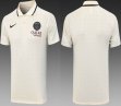 2023-2024 Paris Saint-Germain club beige polo soccer shirts C1013