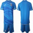 2023-2024 Italy Team blue white soccer jerseys home-QQ