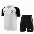 2023 Juventus club white black Training soccer jerseys