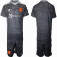 2021-2022 Manchester United black goalkeeper soccer jerseys