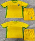 2023-2024 Brazil team yellow soccer jersey home